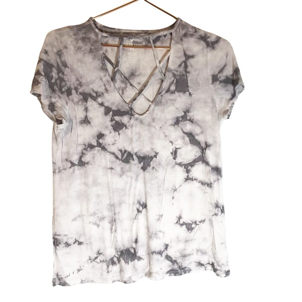 American eagle tie dye top medium